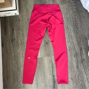 ALO Yoga High-Waist Magenta Leggings